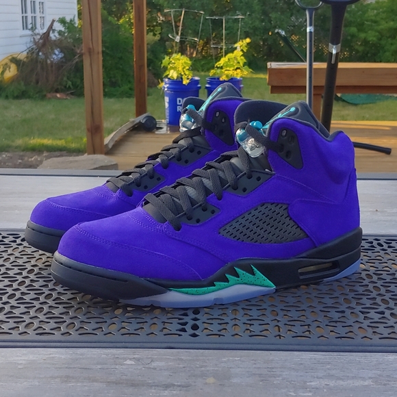 Air Jordan V 5 Retro Alternate Grape 136027-500 - Picture 7 of 14
